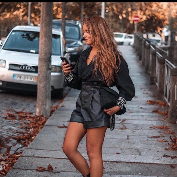 NWT ZARA BEADED LACE BLOUSE TOP SHIRT - Picture 1 of 4